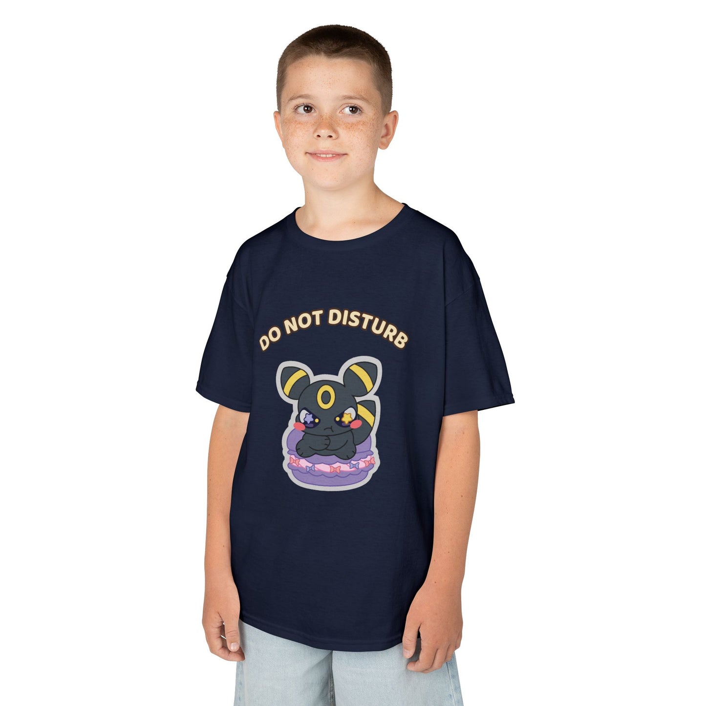 Kids Tee — Cute 'Do Not Disturb' Ubereon Graphic
