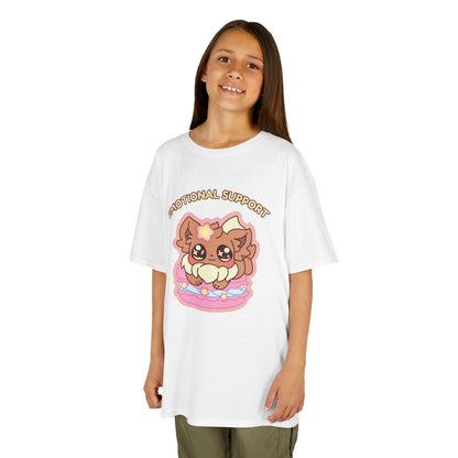 Kids Tee — Cute "Emotional Support"  Sugavee Graphic