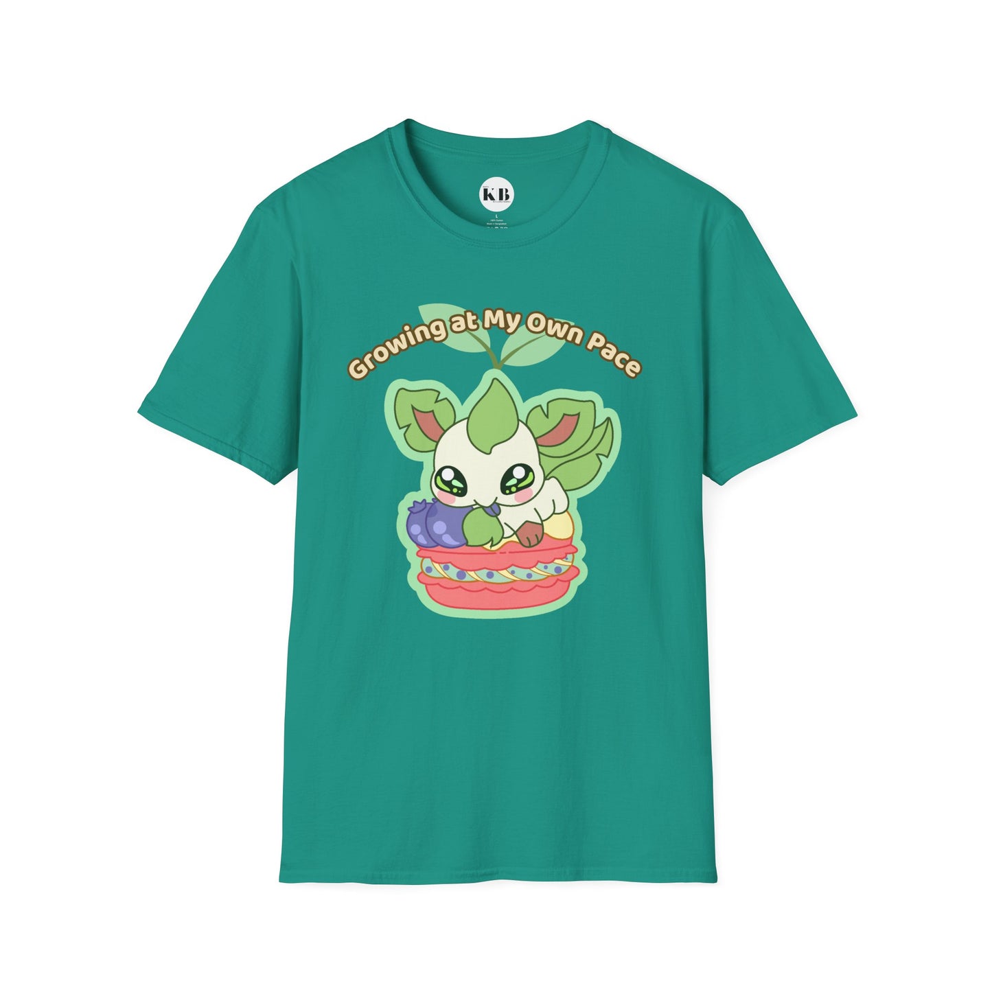 Growing At My Own Pace Leafberry  — Graphic Tee