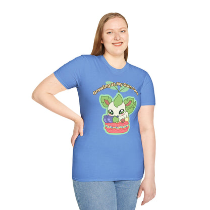 Growing At My Own Pace Leafberry  — Graphic Tee