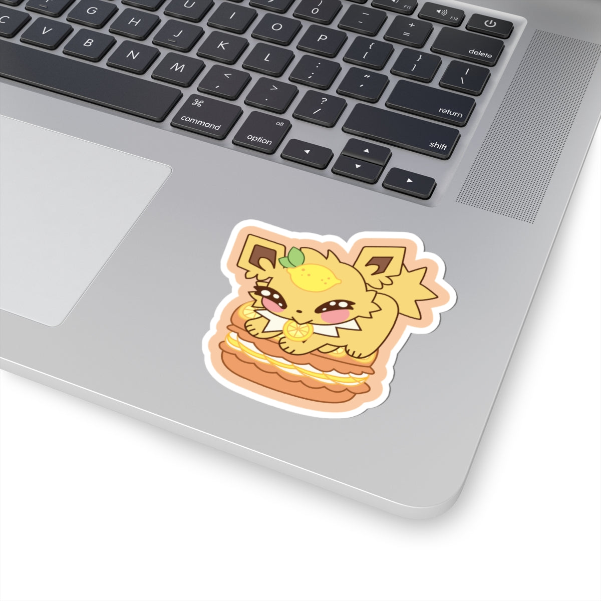 Honeylemolt Macaron Sticker — Cute Anime Kiss-Cut Decal