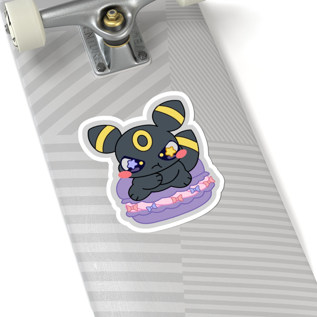 Kawaii Uberon Macaron Sticker — Cute Anime Kiss-Cut Decal