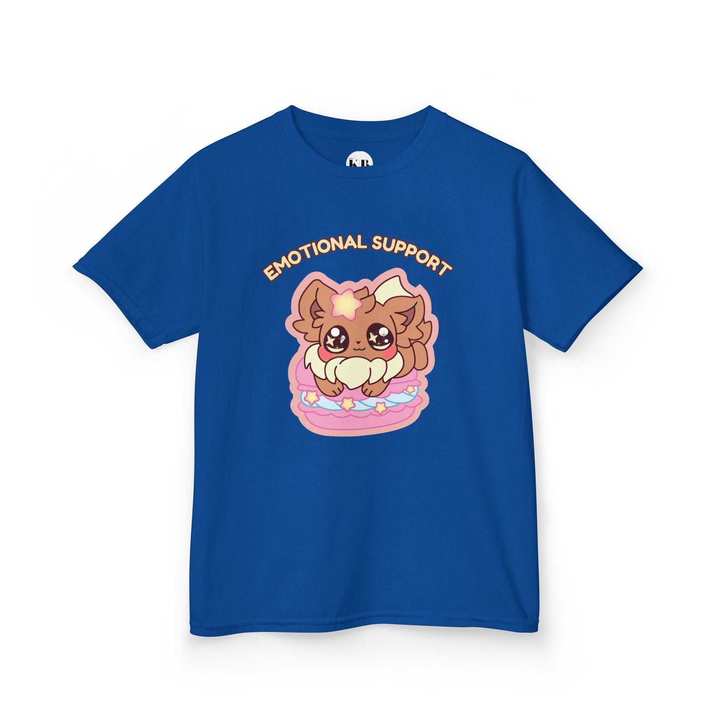 Kids Tee — Cute "Emotional Support"  Sugavee Graphic