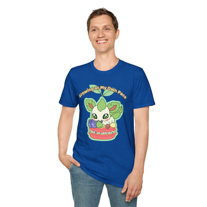 Growing At My Own Pace Leafberry  — Graphic Tee