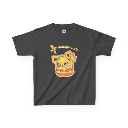 Kids Tee — Cute Honeylemolt "High Voltage Cutie" Graphic
