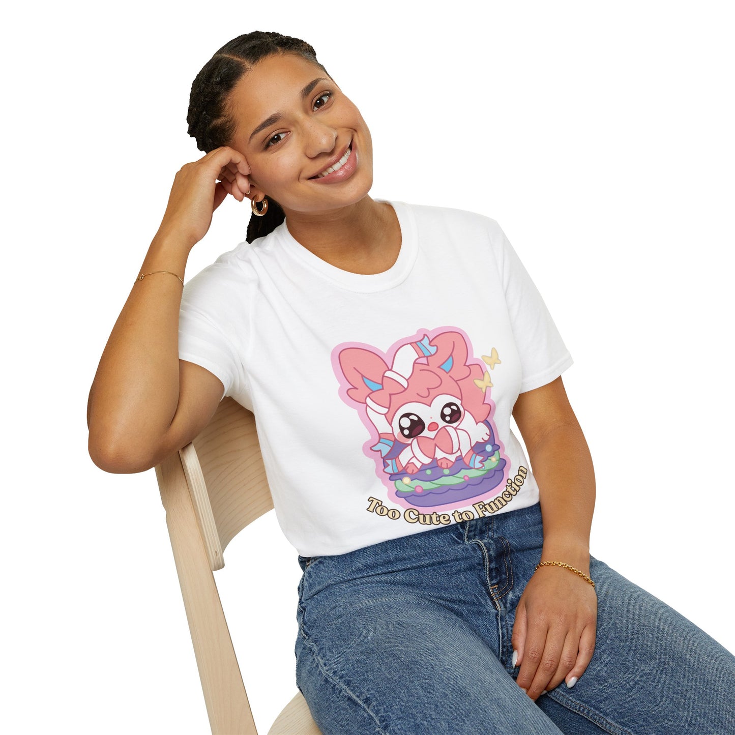 Too Cute to Function Sylvepuff  — Graphic Tee