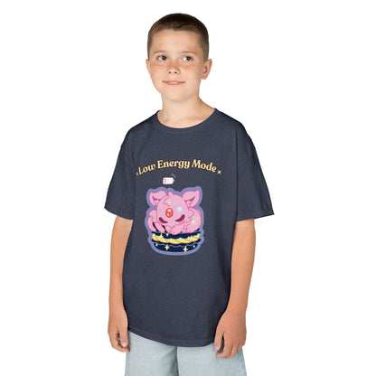 Kids Tee — Cute "Low Energy Mode" Dreamyeon Graphic