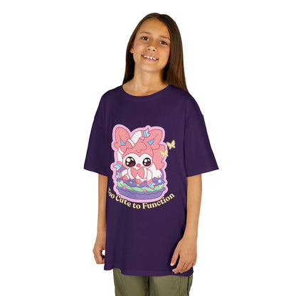 Kids Tee — Cute "Too Cute to Function" Sylvepuff