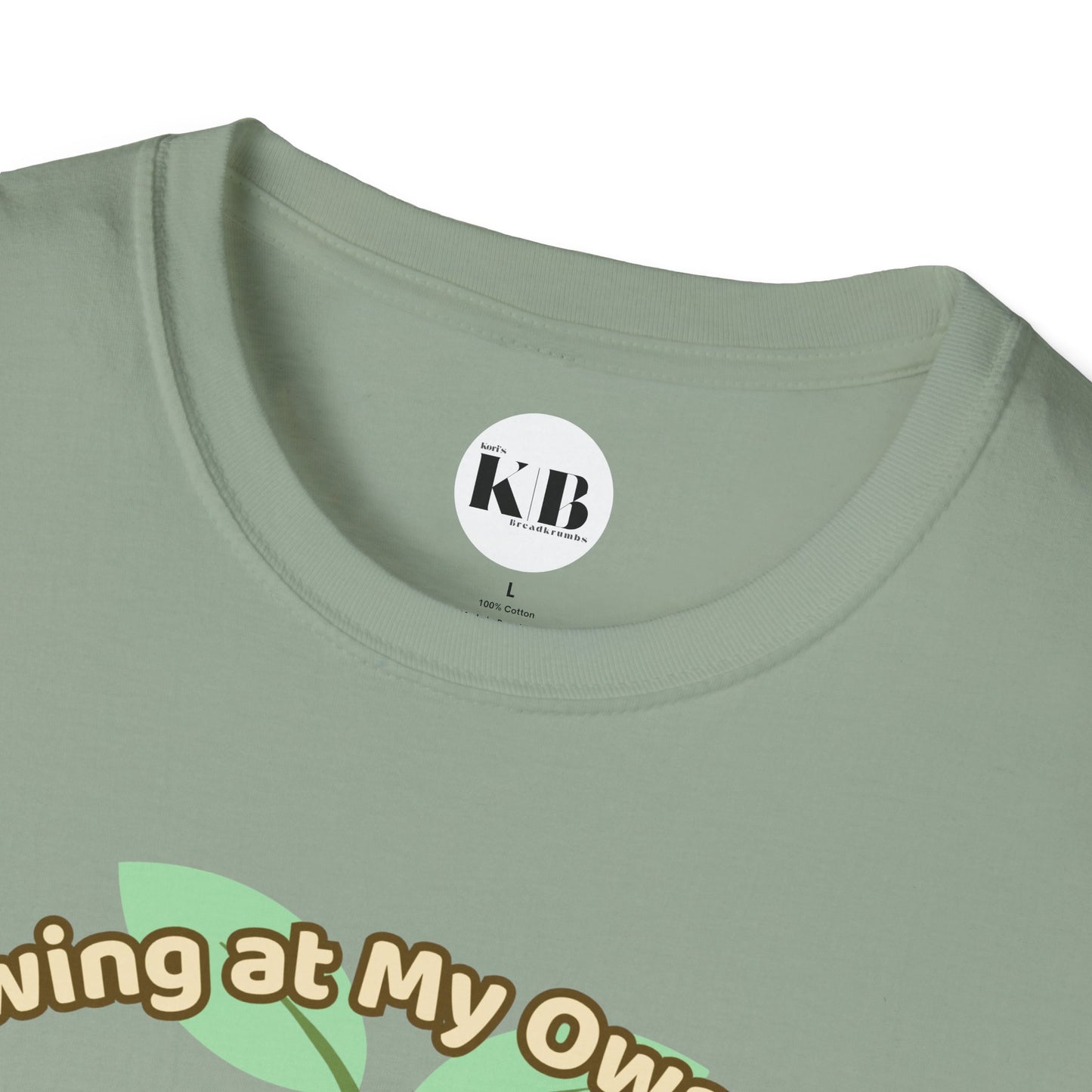 Growing At My Own Pace Leafberry  — Graphic Tee