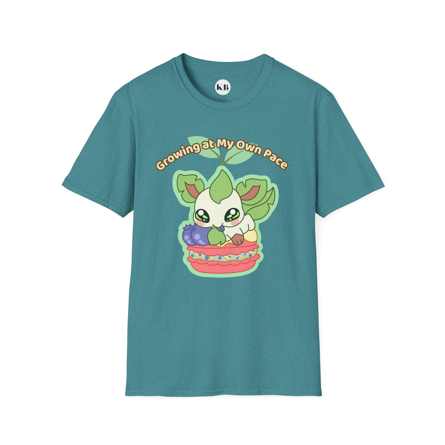 Growing At My Own Pace Leafberry  — Graphic Tee