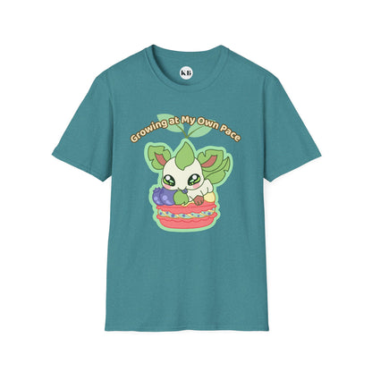 Growing At My Own Pace Leafberry  — Graphic Tee
