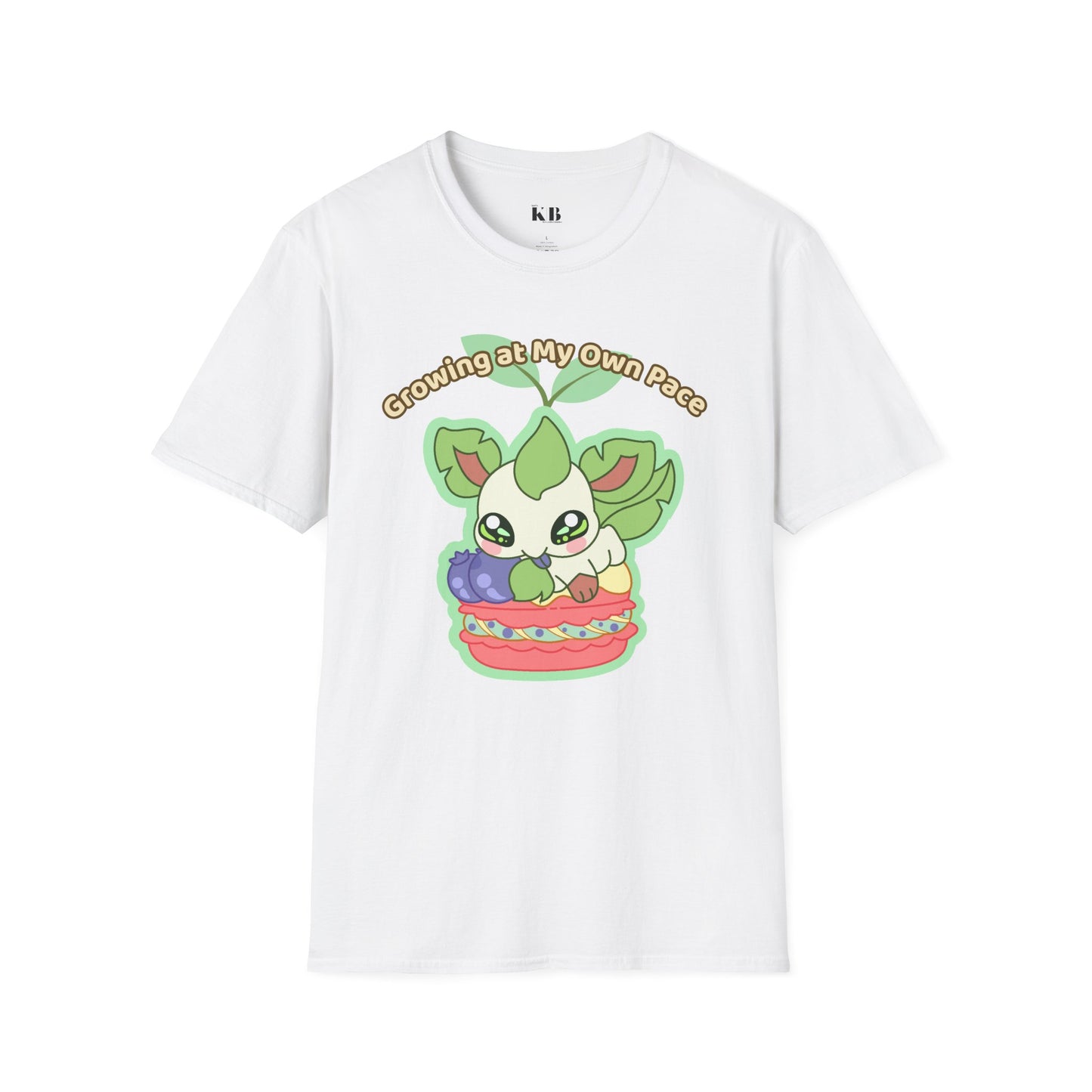 Growing At My Own Pace Leafberry  — Graphic Tee