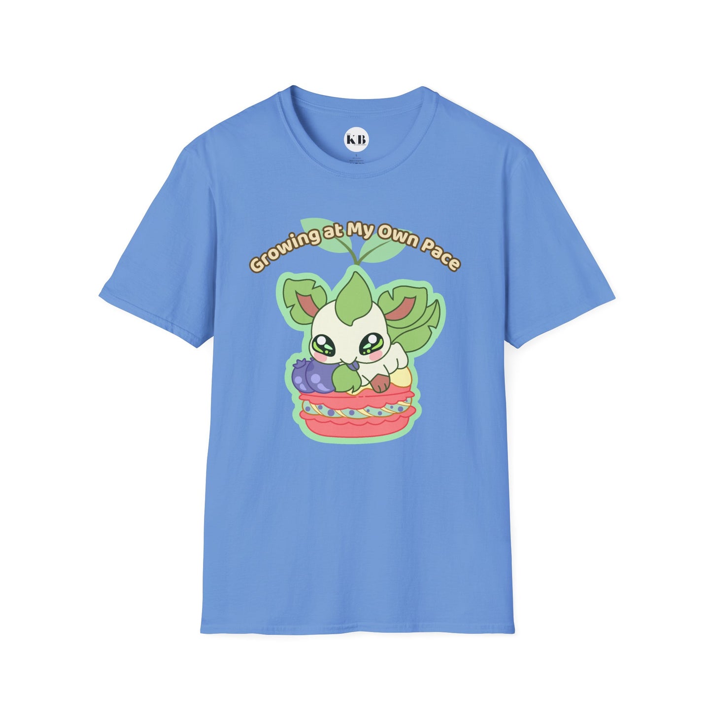 Growing At My Own Pace Leafberry  — Graphic Tee