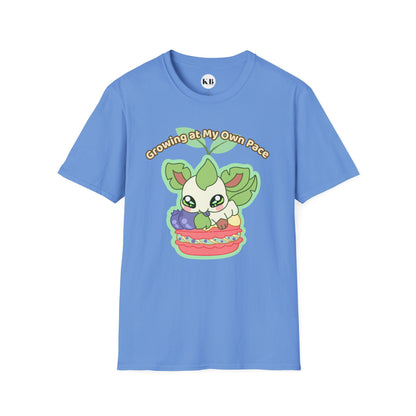 Growing At My Own Pace Leafberry  — Graphic Tee