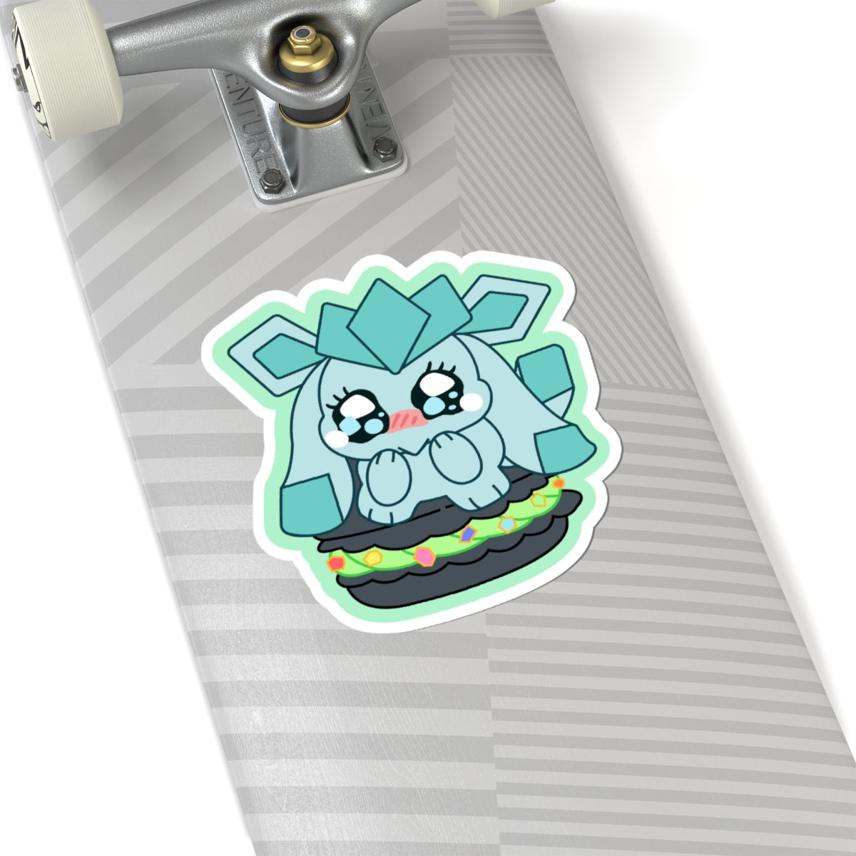 Glaycegem Macaron Sticker — Cute Anime Kiss-Cut Decal
