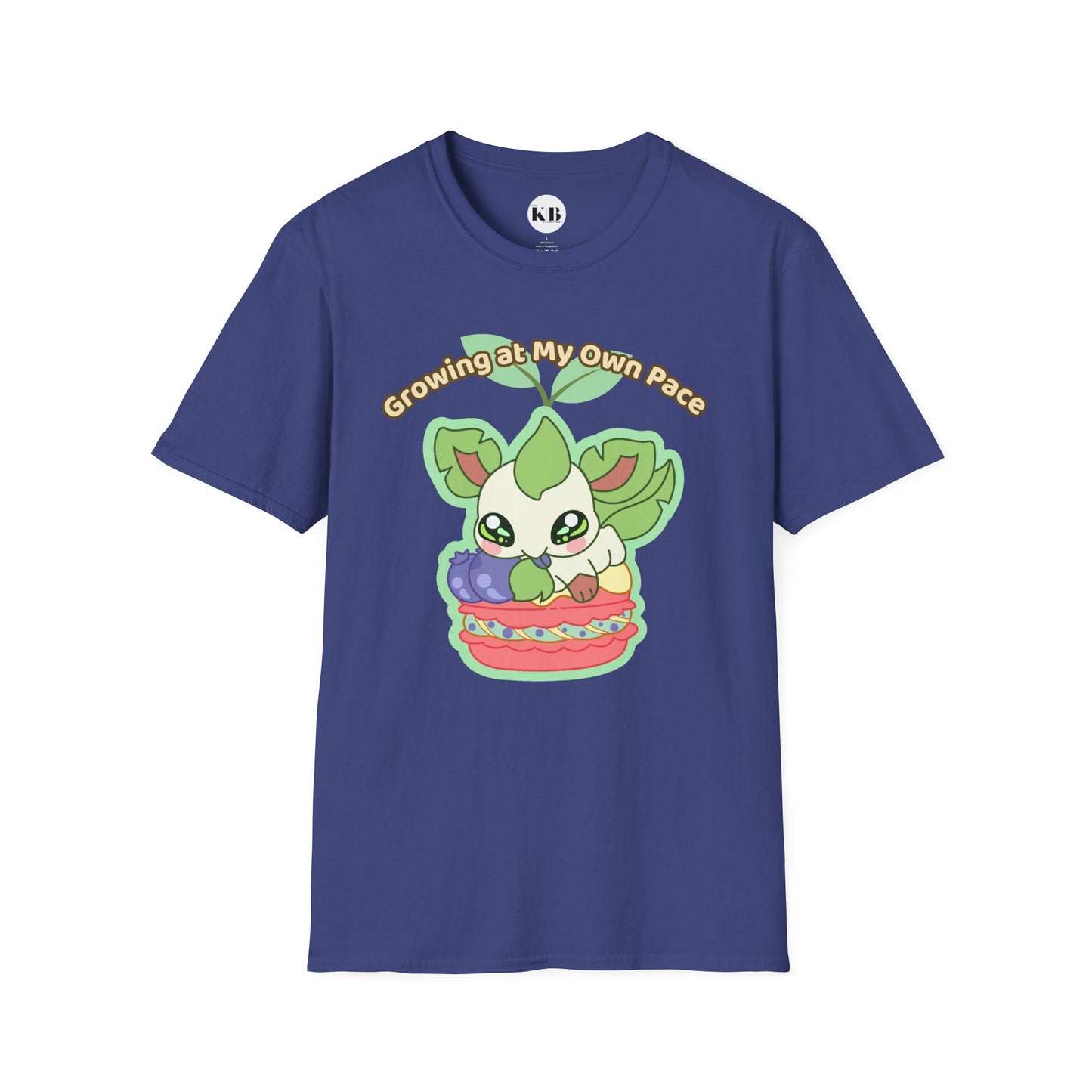 Growing At My Own Pace Leafberry  — Graphic Tee