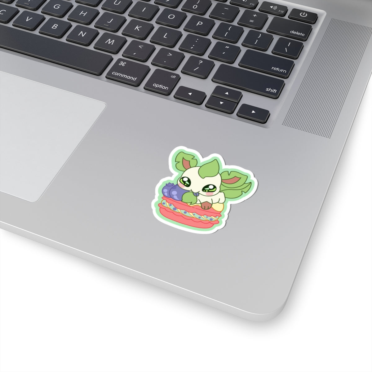 Leafberrycrisp Macaron Sticker —  Cute Anime Kiss-Cut Decal