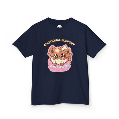 Kids Tee — Cute "Emotional Support"  Sugavee Graphic