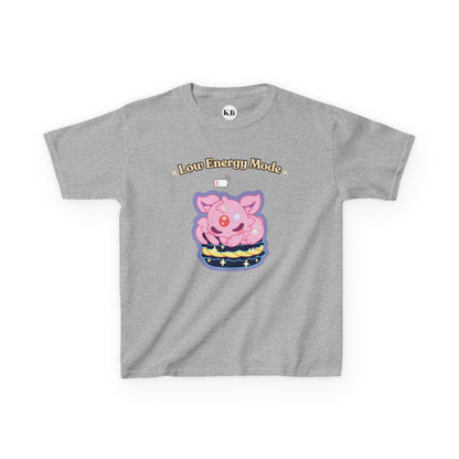 Kids Tee — Cute "Low Energy Mode" Dreamyeon Graphic