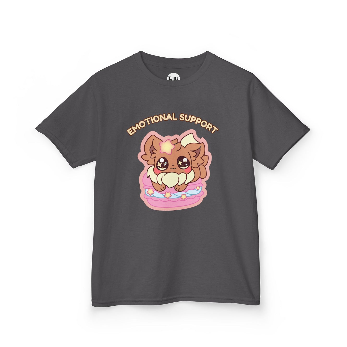 Kids Tee — Cute "Emotional Support"  Sugavee Graphic