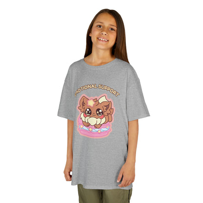 Kids Tee — Cute "Emotional Support"  Sugavee Graphic