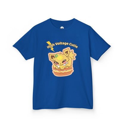 Kids Tee — Cute Honeylemolt "High Voltage Cutie" Graphic