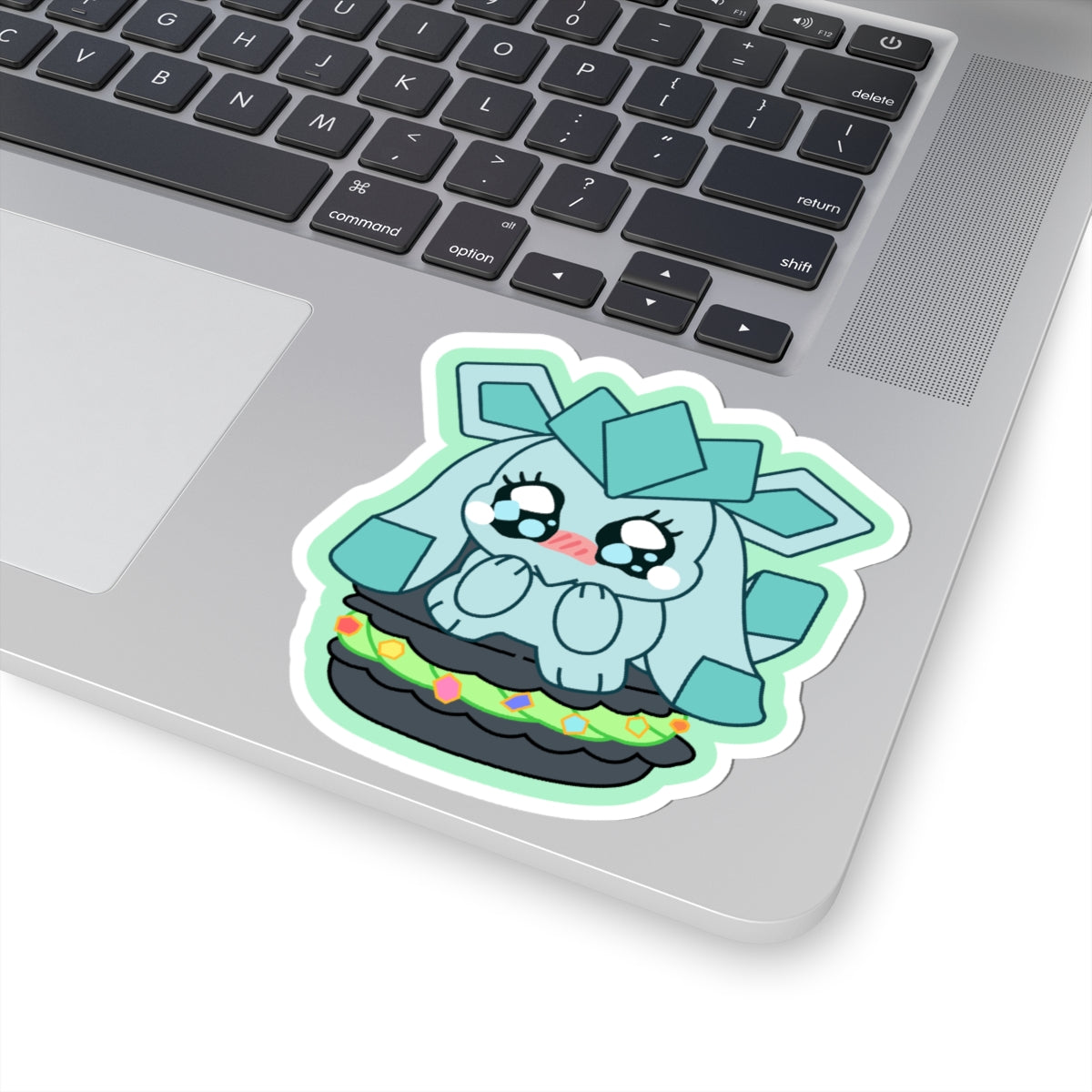 Glaycegem Macaron Sticker — Cute Anime Kiss-Cut Decal