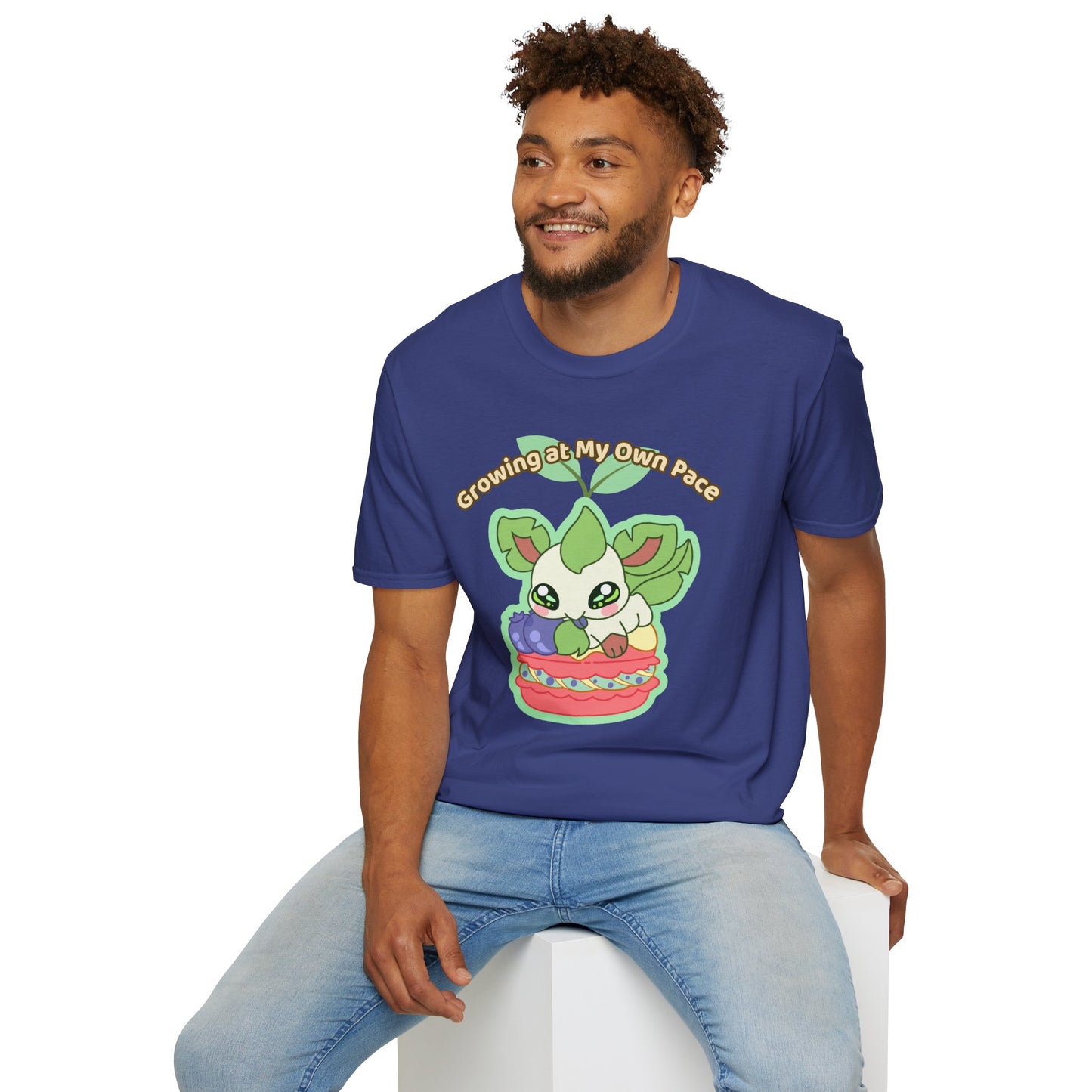 Growing At My Own Pace Leafberry  — Graphic Tee