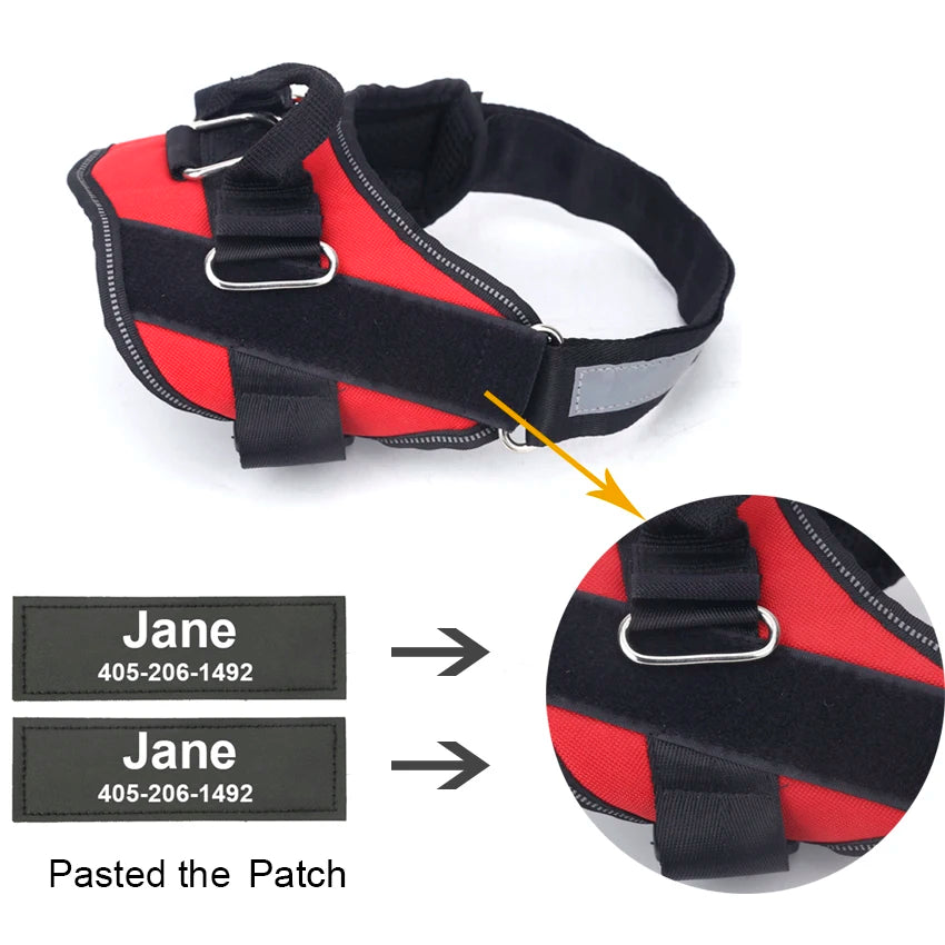 Personalized No-Pull Dog Harness – Safe, Comfy & Perfect for Every Adventure!