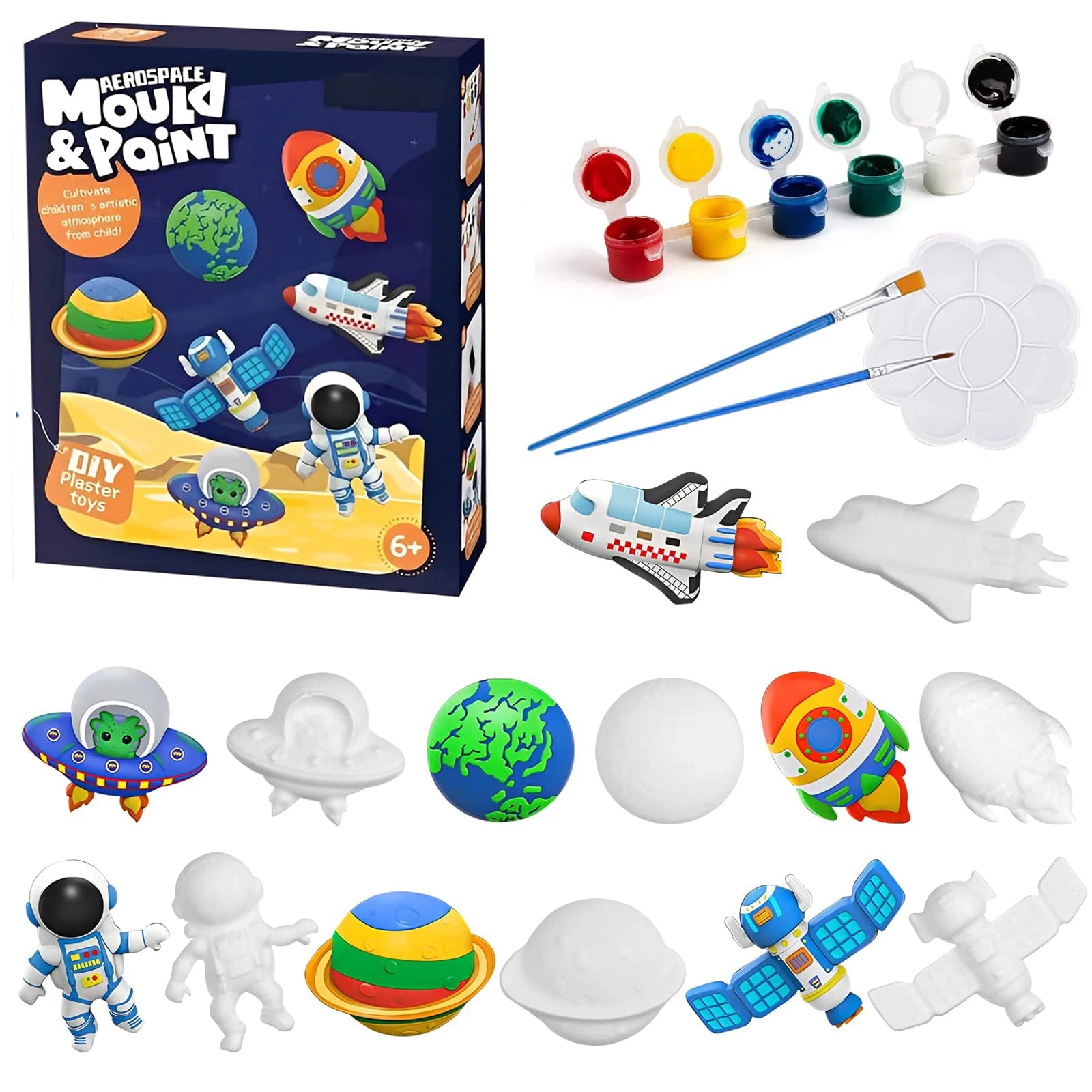 Kids Arts & Crafts Painting Kit – DIY Projects | Creative Activity Set for Boys & Girls