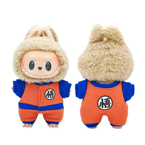 Anime-Inspired Labubu Cosplay Couture – Mini Fighter Suit