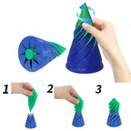 3D Printed Illusion Fidget Toy – Spiral Cone, Pyramid & Vortex Sculpture for Desk or Gift