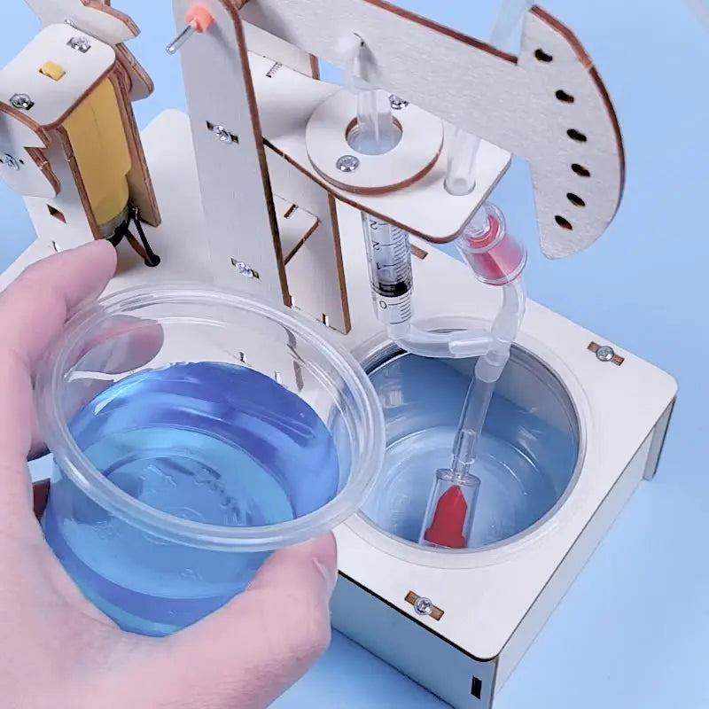 DIY Water Pump STEM Kit for Kids – Build & Paint Science Experiment Toy