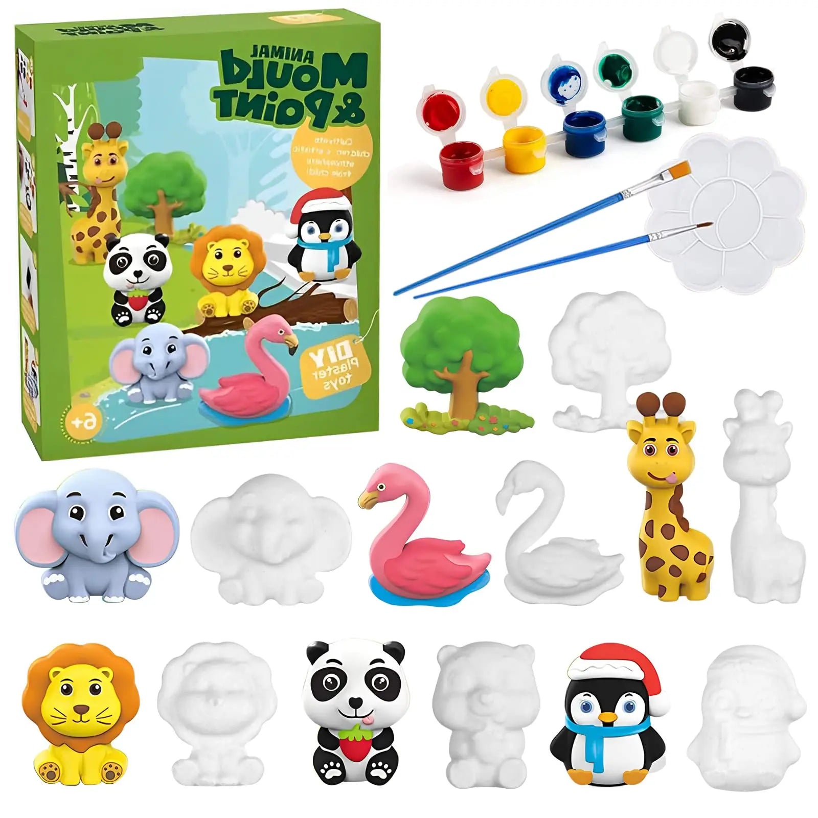 Kids Arts & Crafts Painting Kit – DIY Projects | Creative Activity Set for Boys & Girls
