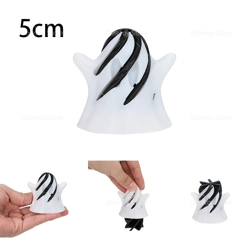 3D Printed Illusion Fidget Toy – Spiral Cone, Pyramid & Vortex Sculpture for Desk or Gift