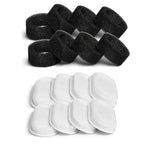 Carbon Replacement Filters – Fits Stainless Steel Cat Water Fountains & Pet Dispensers (4 and 8-Pack)