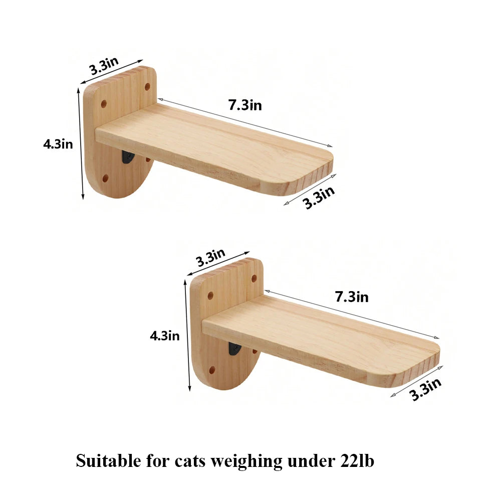 Cat Wall Shelves – The Ultimate Vertical Playground for Your Furry Baby!
