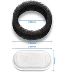 Carbon Replacement Filters – Fits Stainless Steel Cat Water Fountains & Pet Dispensers (4 and 8-Pack)