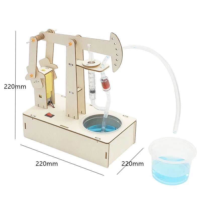 DIY Water Pump STEM Kit for Kids – Build & Paint Science Experiment Toy