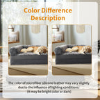 180cm Human-Size Dog Bed for Adults & Pets - Foldable Calming Plush Orthopedic