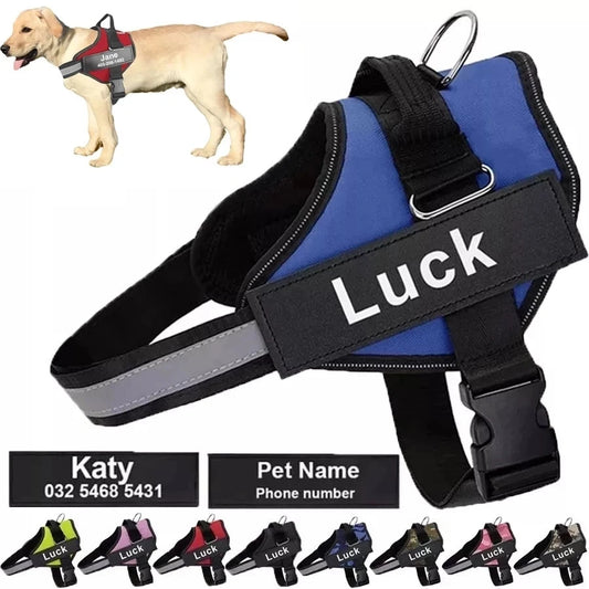 Personalized No-Pull Dog Harness – Safe, Comfy & Perfect for Every Adventure!