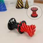 3D Printed Illusion Fidget Toy – Spiral Cone, Pyramid & Vortex Sculpture for Desk or Gift
